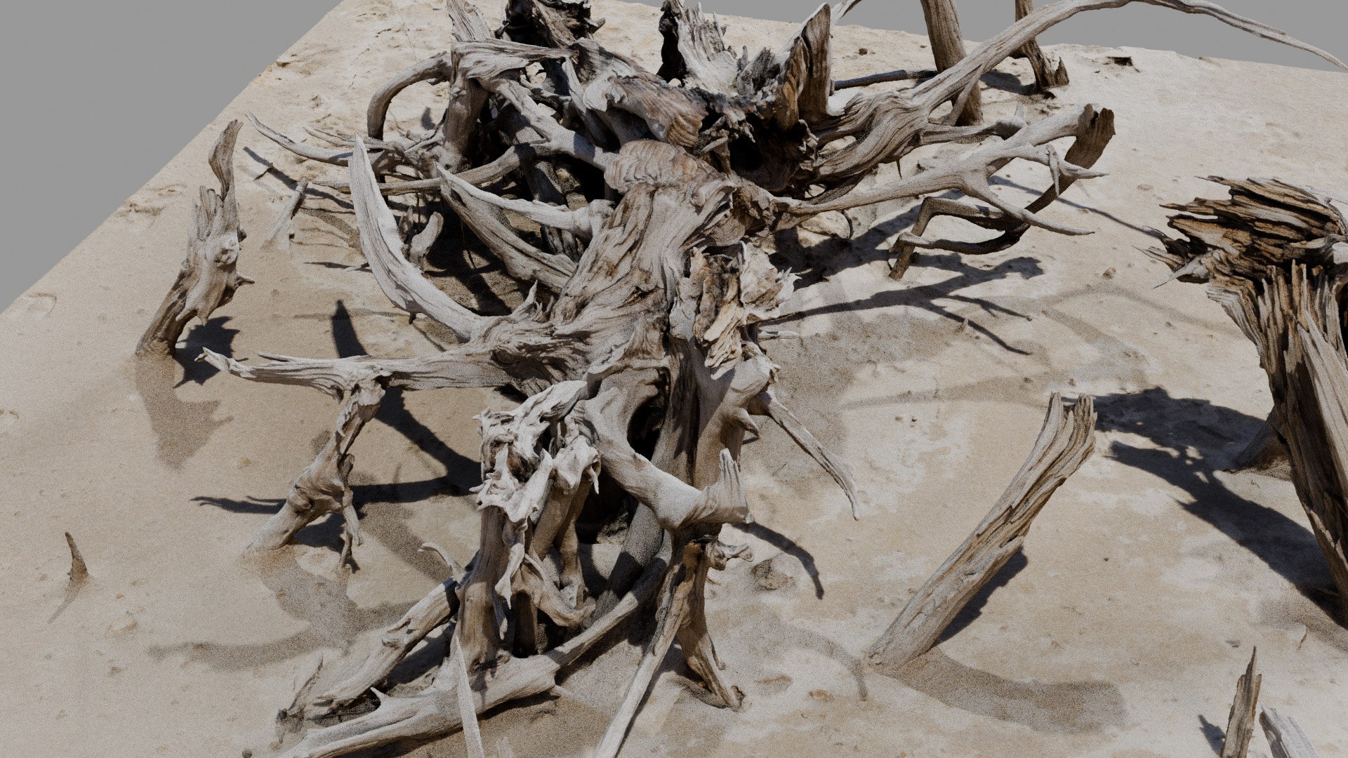 3D Model Dead Tree 006 - TurboSquid 2324907