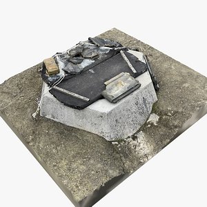 Drinking water well 3d scan model