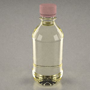3d pet bottle model