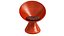 Babylon Chair  red plastic 3d printed