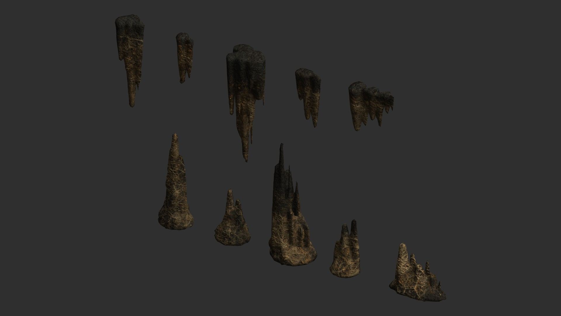 3D Cave Rock Pack 1 - Webs - TurboSquid 1968411