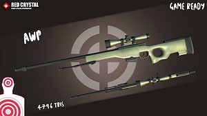 awp ready 3D model