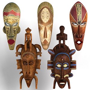 African Masks Collection 2
