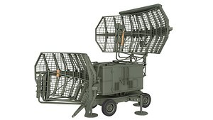 P-37 Bar Lock Radar 3D model