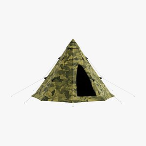 tent pbr 3D model