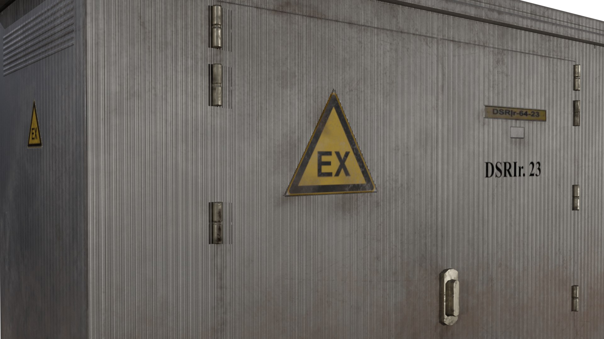LowPoly Electric Meter Box 3D - TurboSquid 2280908