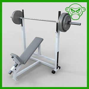 incline bench with weight