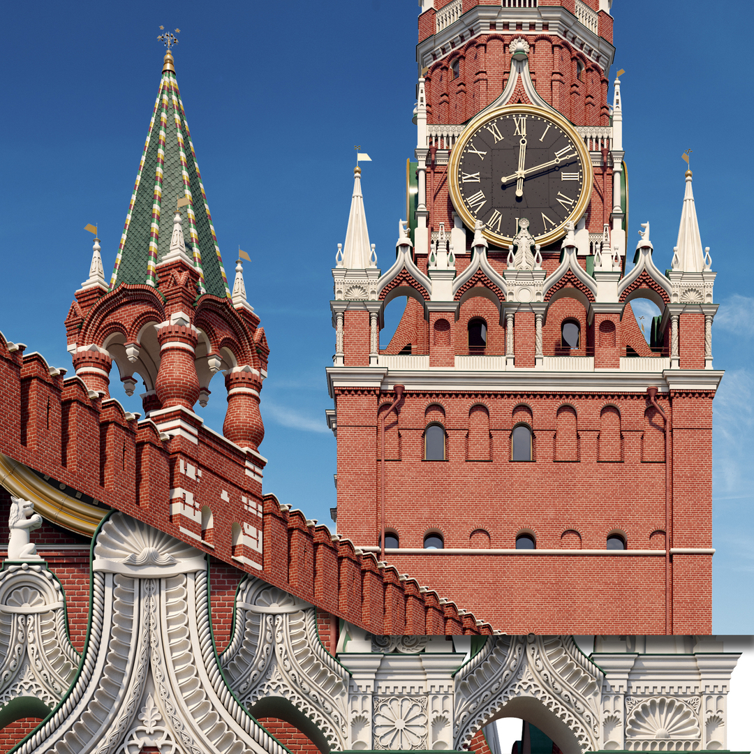 Фото спасской башни в москве крупным планом