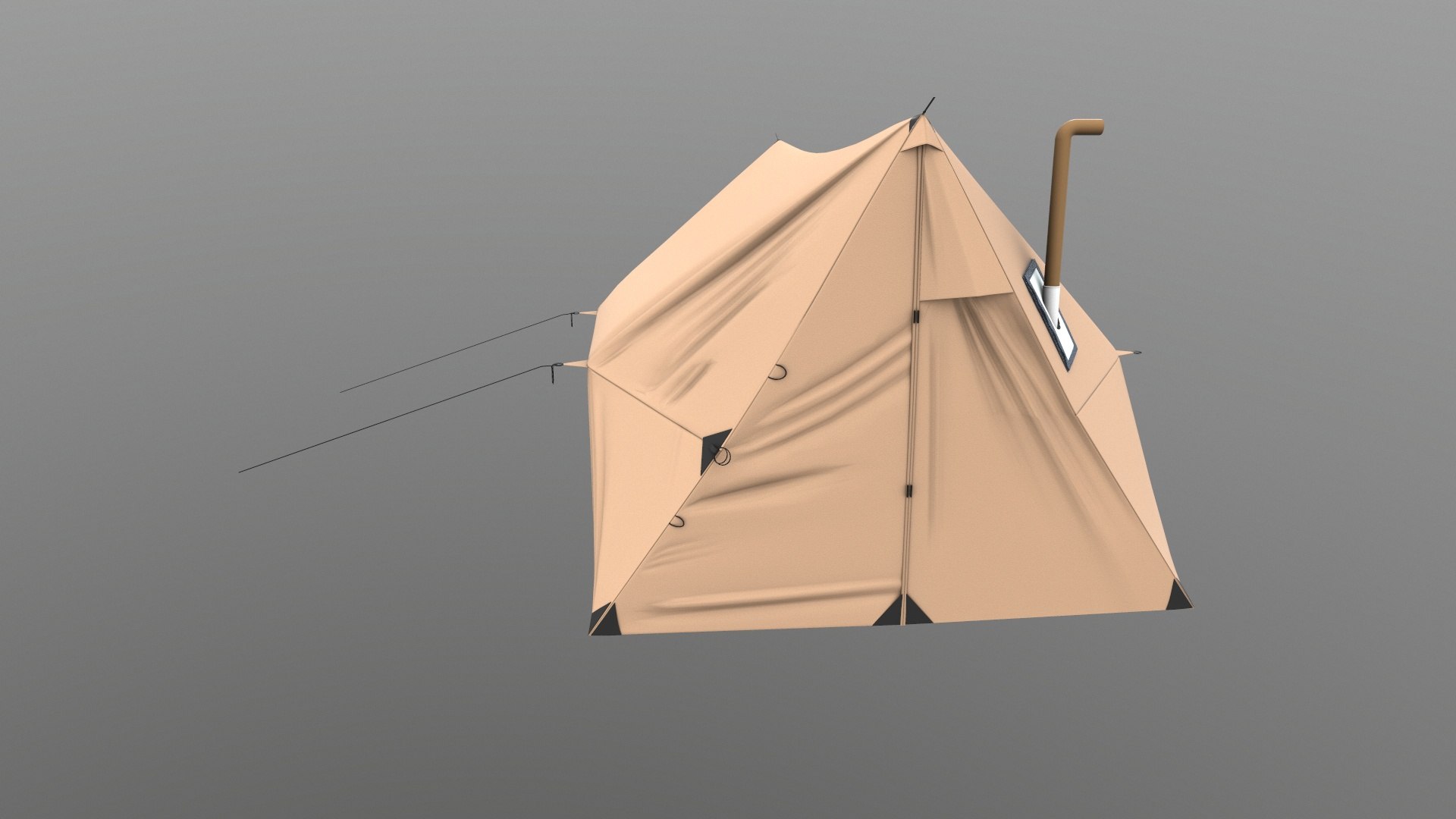 Camping Tent Model - TurboSquid 2153755
