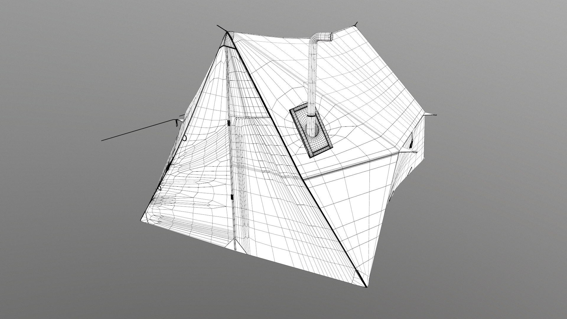 Camping Tent Model - TurboSquid 2153755