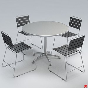 table set 3d model