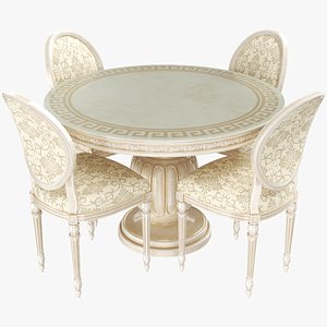 Round Dining Table With Chairs