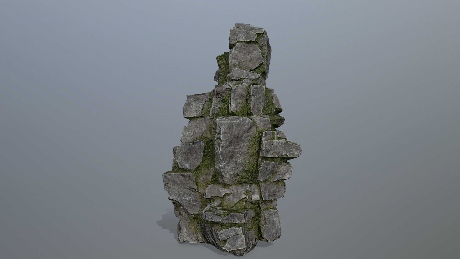 Cliff rocks model - TurboSquid 2071129