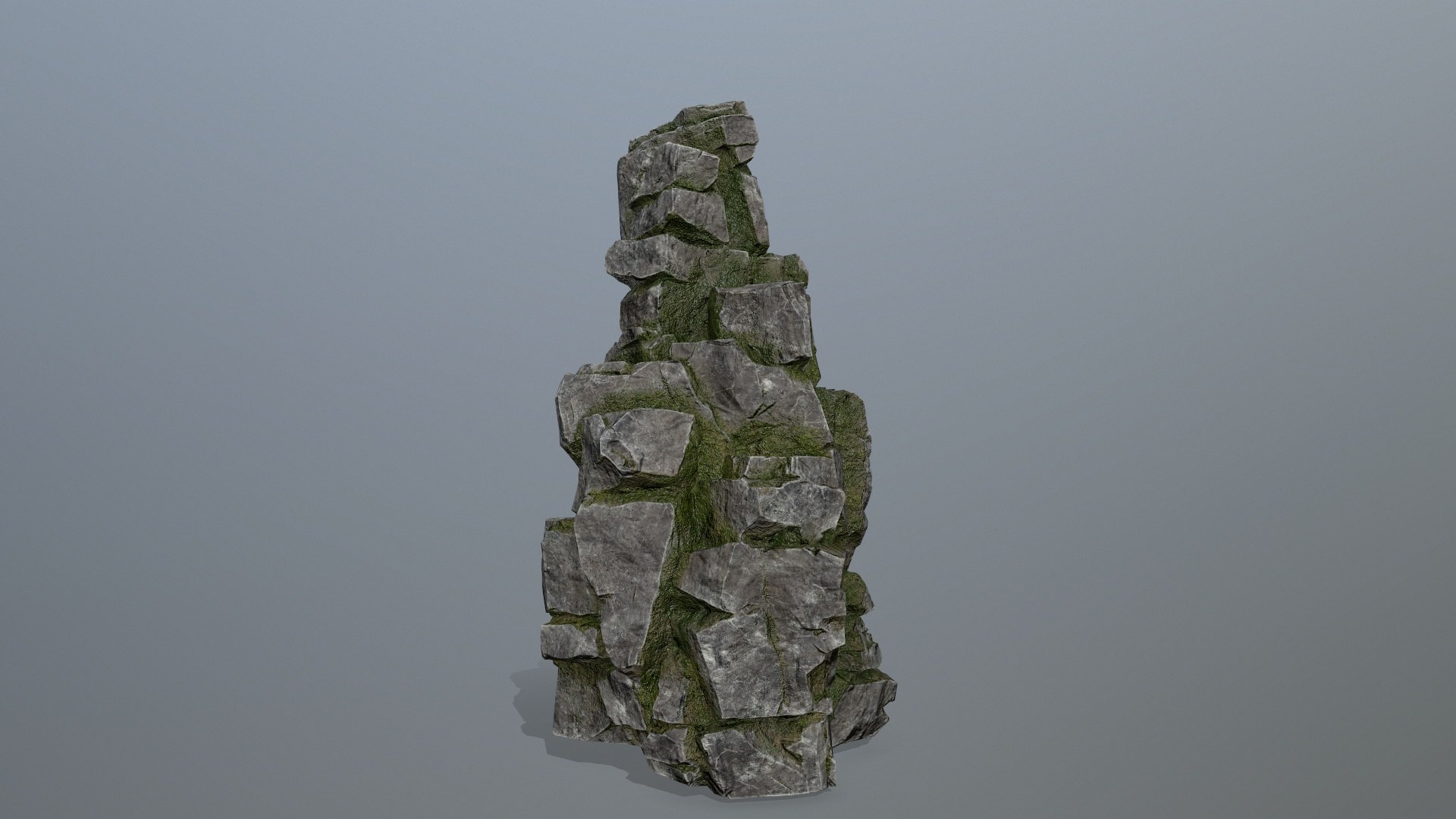 Cliff rocks model - TurboSquid 2071129