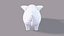 3D pig cartoon v03 animal