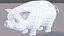 3D pig cartoon v03 animal