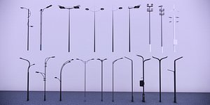 Street Lamps Collection-A1 model