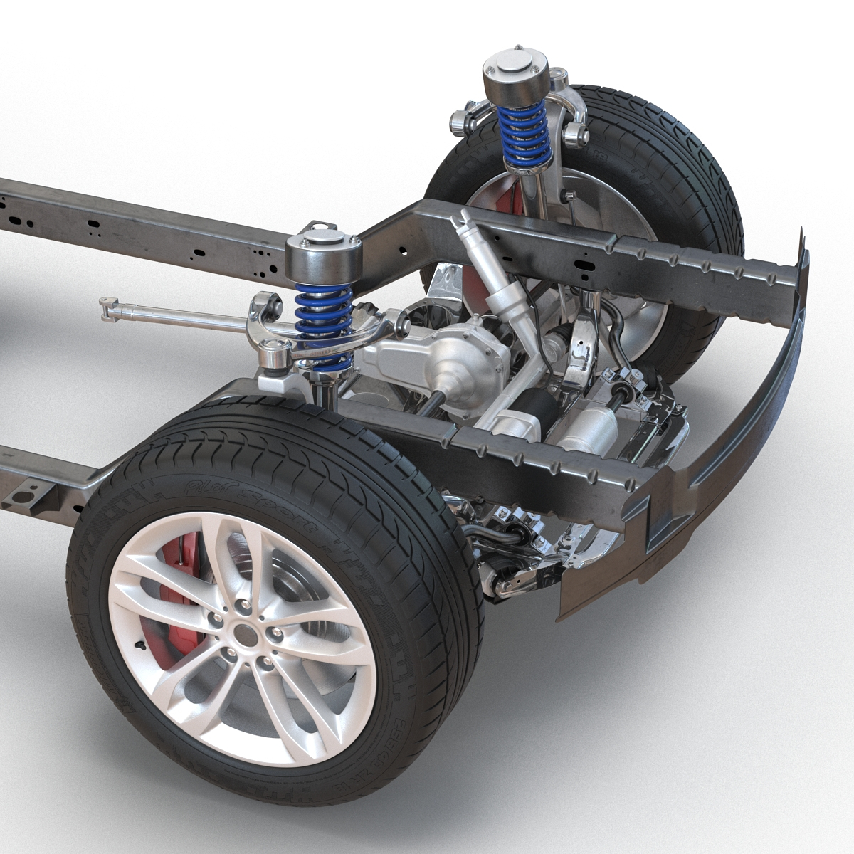 3D model chassis 2 s - TurboSquid 1210090