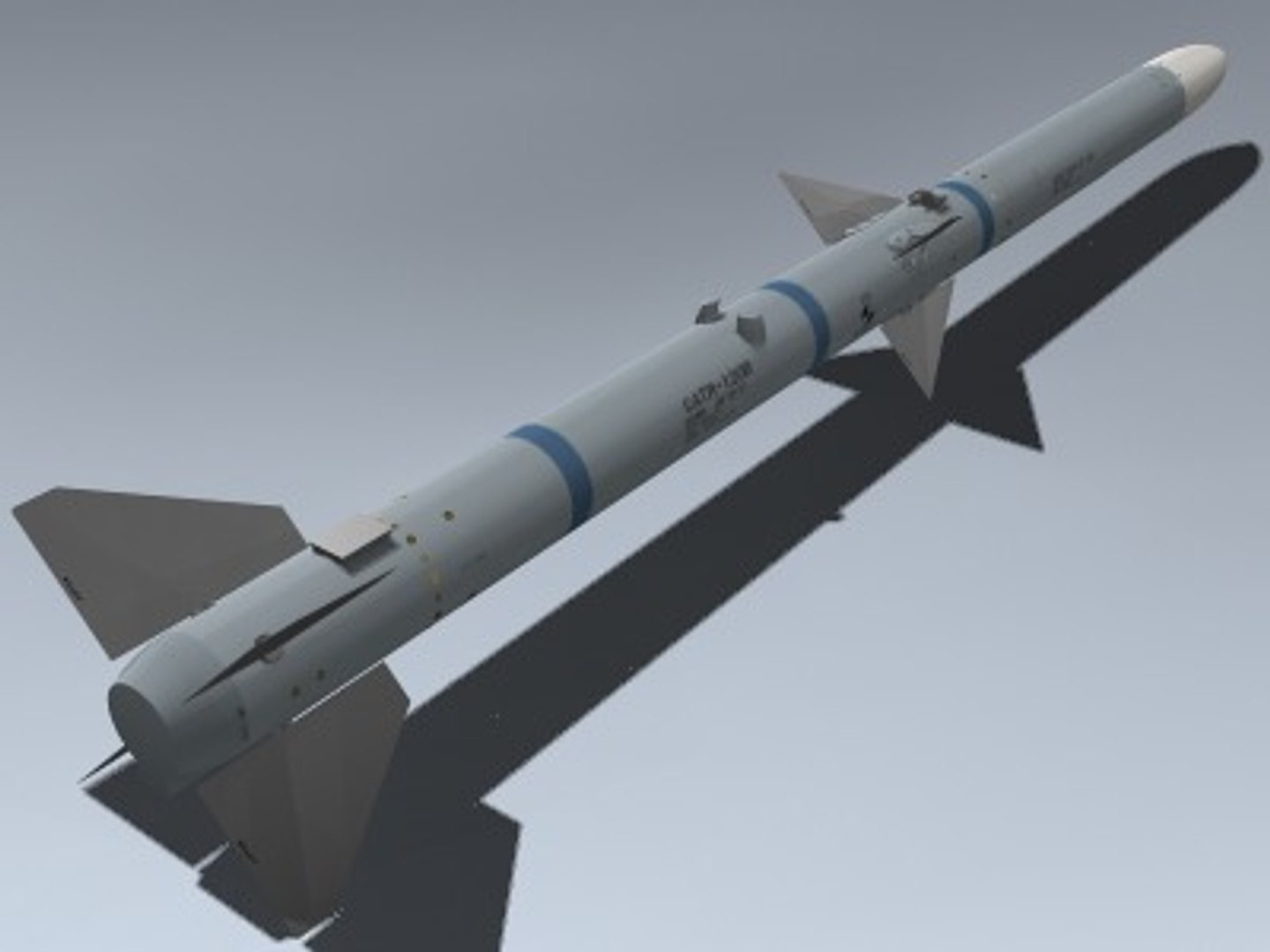 3d Catm-120b Amraam Model