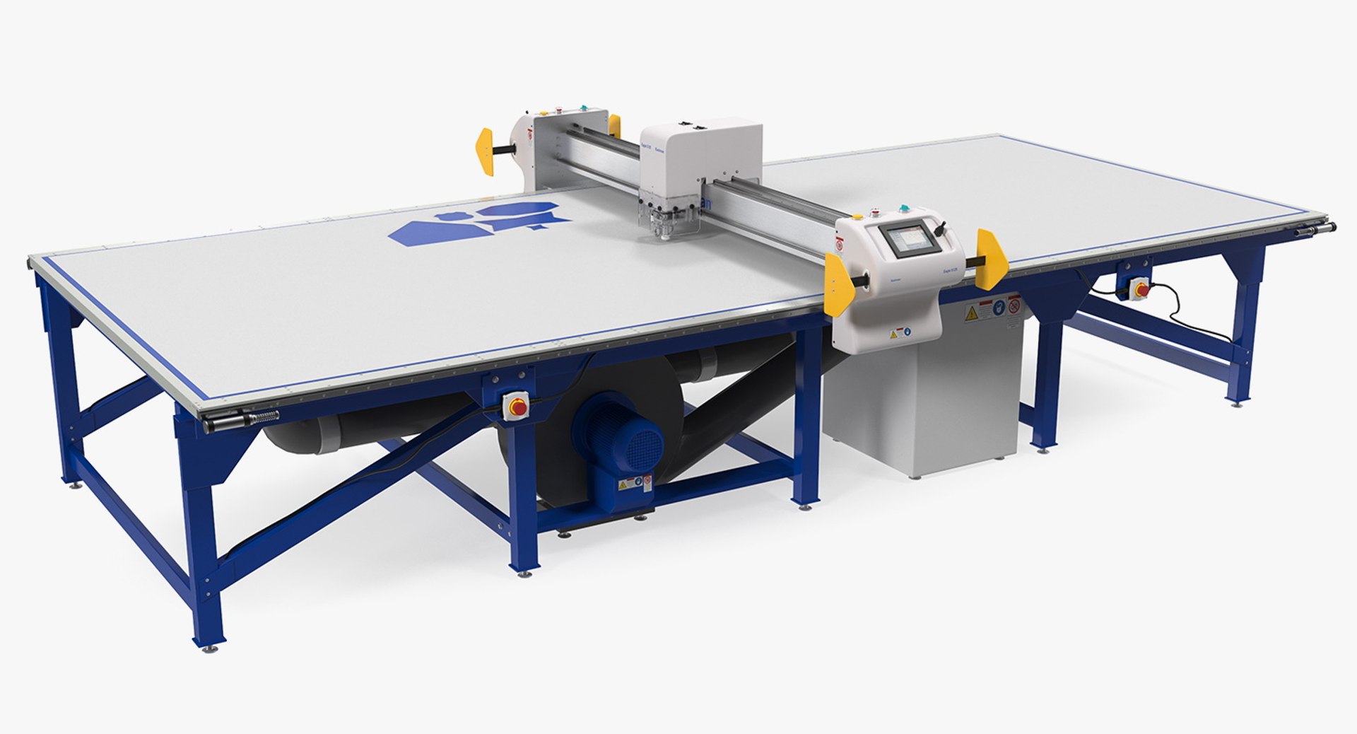 Eastman Eagle S125 Static Table Cutting System 3D Model 3D model preview