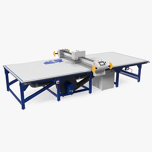 Eastman Eagle S125 Static Table Cutting System 3D Model