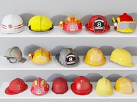 Firefighter Safety Helmets Collection Pack
