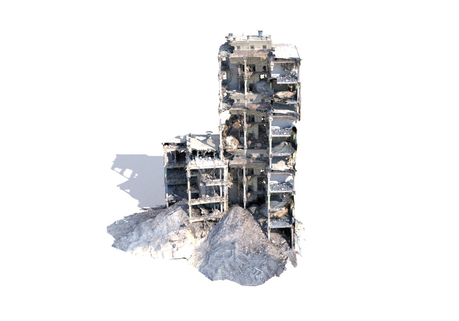Crumbling Building Clipart Images