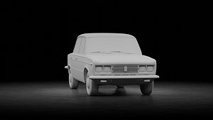 Fiat 125 Special 1970 3D model