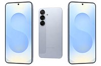 Samsung Galaxy S25 Icy Blue Low Poly