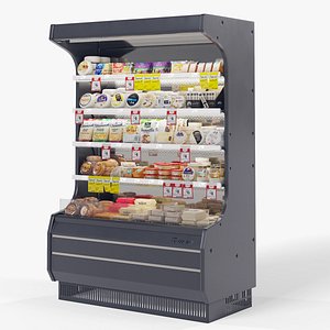 Cheese Product Display 3D model