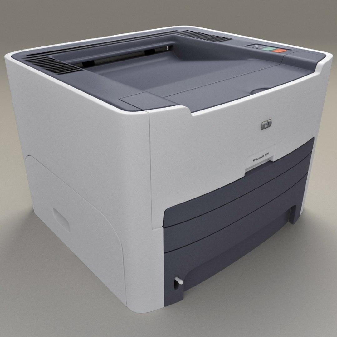 3d Model Hp Laserjet Lj 1320
