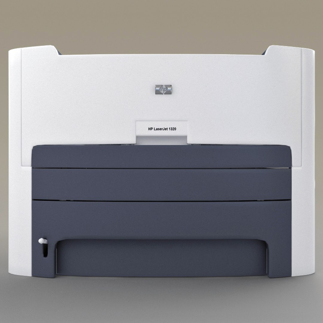 3d Model Hp Laserjet Lj 1320