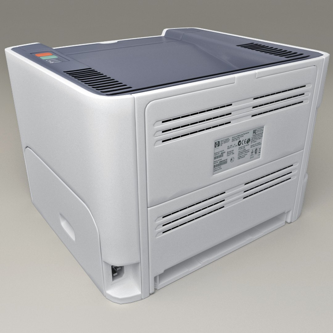 3d Model Hp Laserjet Lj 1320
