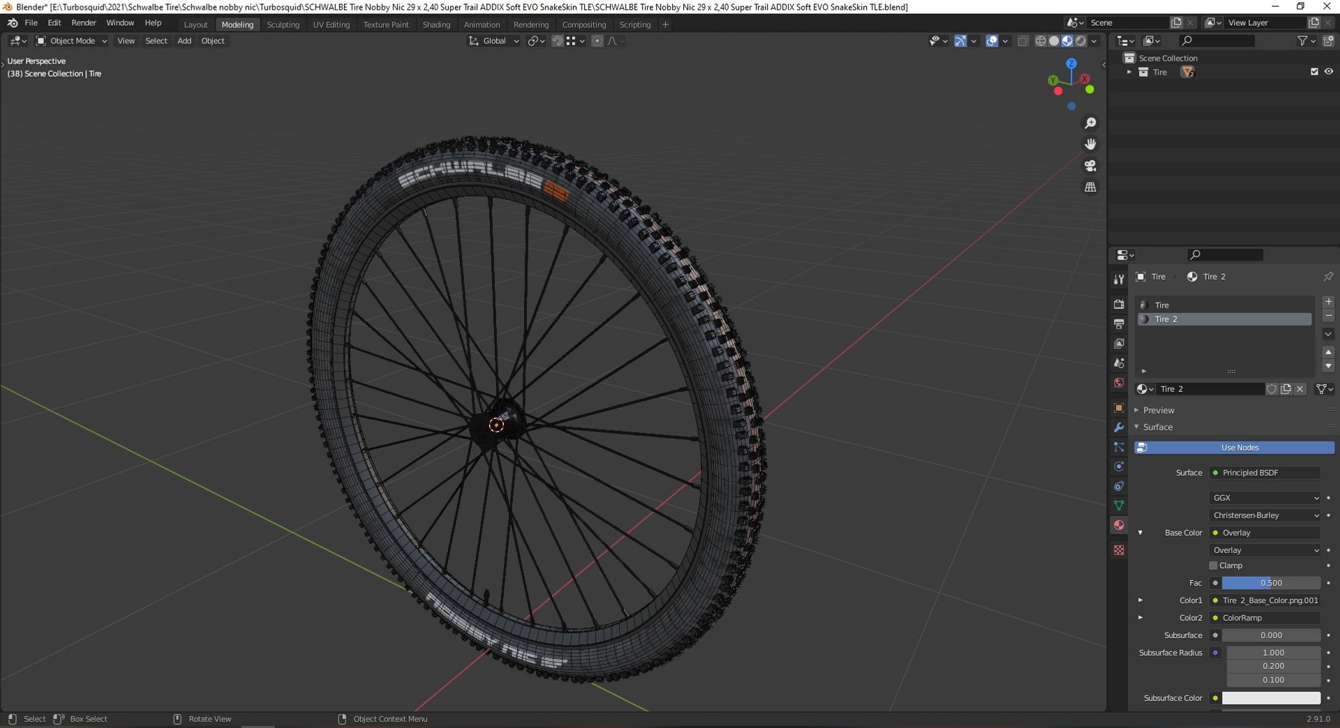 SCHWALBE Tire Nobby Nic 29 x 2,40 Super Trail ADDIX Soft EVO SnakeSkin TLE 3D https://p.turbosquid.com/ts-thumb/YW/iyJnuV/Tl/screenshot_2/jpg/1637333851/1920x1080/fit_q87/fae77189a805fc895ab82718302af12180a92d14/screenshot_2.jpg