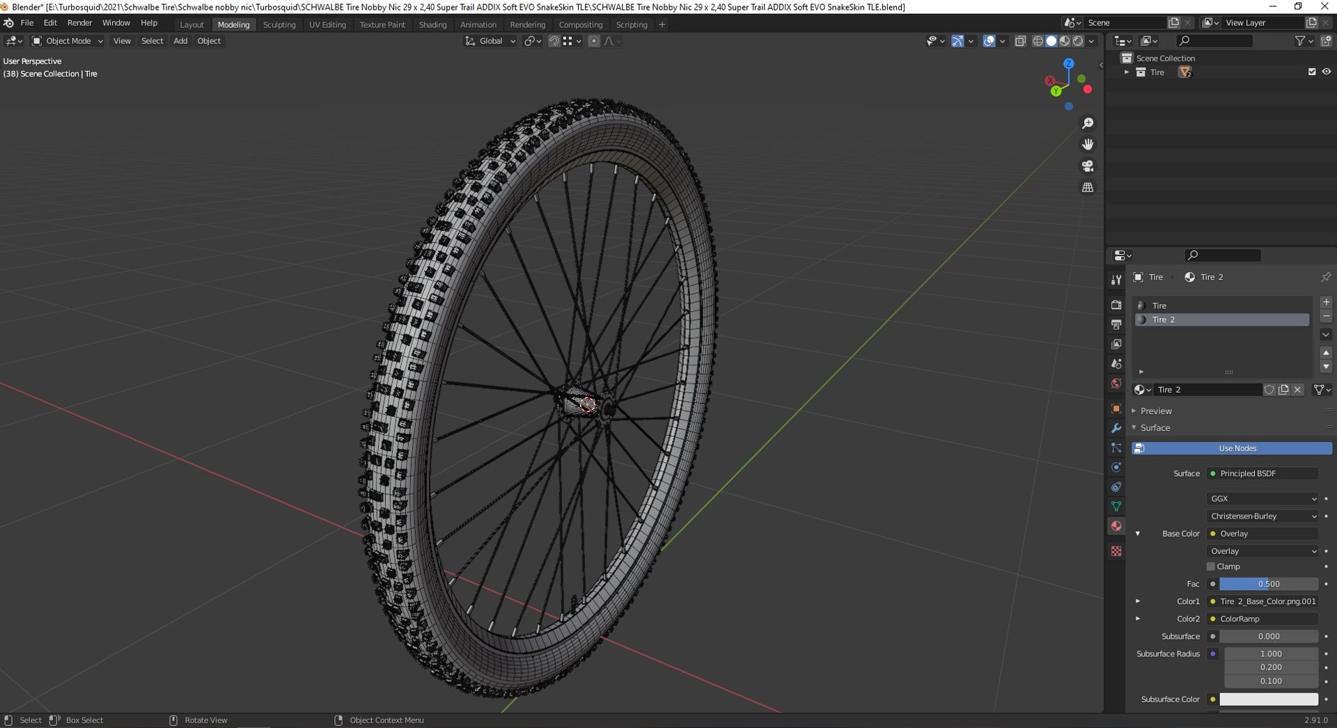 SCHWALBE Tire Nobby Nic 29 x 2,40 Super Trail ADDIX Soft EVO SnakeSkin TLE 3D https://p.turbosquid.com/ts-thumb/YW/iyJnuV/gW/screenshot_3/jpg/1637333863/1920x1080/fit_q87/e1bed0fa968c93a2feb8ca1437cea539a954fde9/screenshot_3.jpg