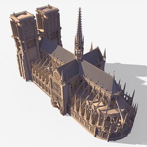 Notre Dame Gothic Cathedral