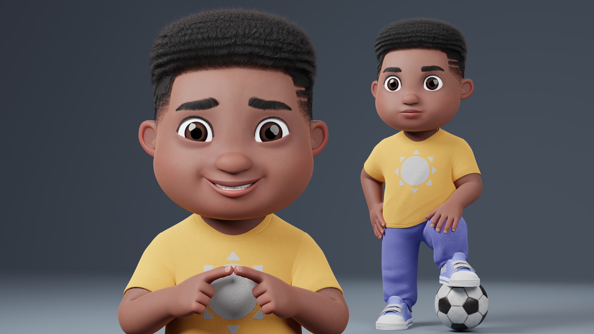 3D African kids model https://p.turbosquid.com/ts-thumb/YW/kDRXne/IX/0/png/1663659921/1920x1080/fit_q87/783d891a74c7bd40f63060d91f58eb58fc58f179/0.jpg