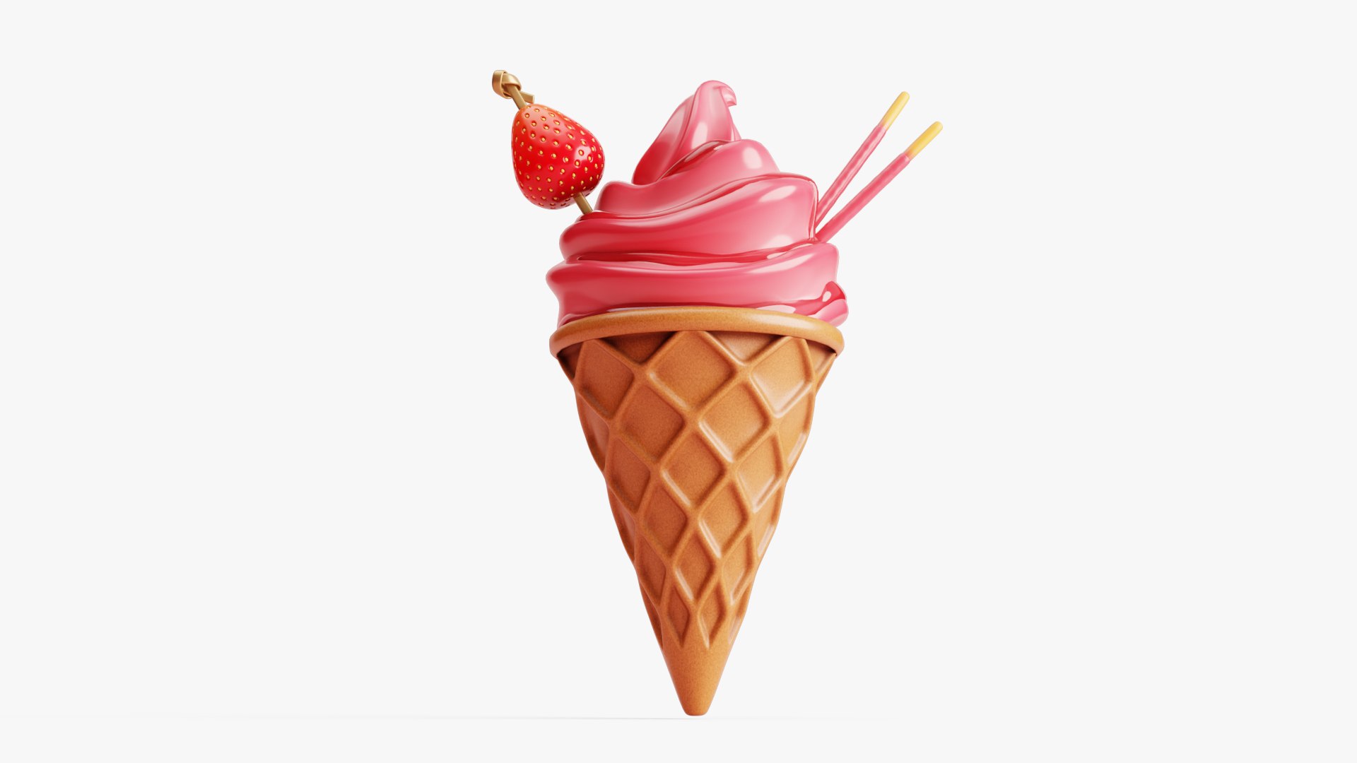 Strawberry Ice Cream Cone 3D model https://p.turbosquid.com/ts-thumb/YW/lACOmk/2e/1pinkicecream/jpg/1741895114/1920x1080/fit_q87/3543bc71c1467212e70d09472fd8812de2ab73ab/1pinkicecream.jpg