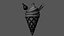 Strawberry Ice Cream Cone
