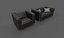 Leather Sofa and Armchair