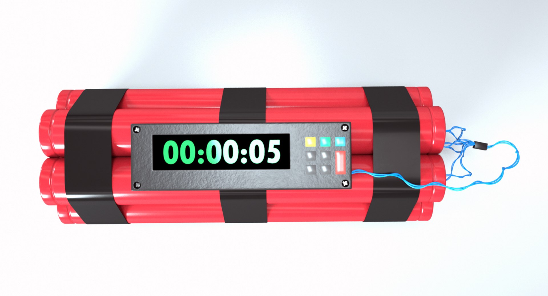 Bomb Timer Model - TurboSquid 1273930