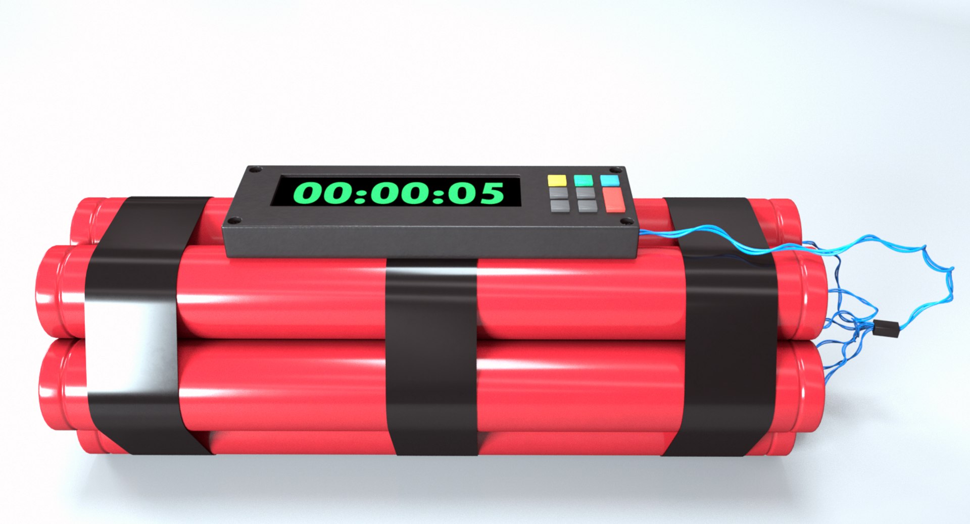 Bomb Timer Model - TurboSquid 1273930