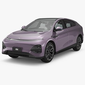 3D 2026 Xpeng G6 with Interior