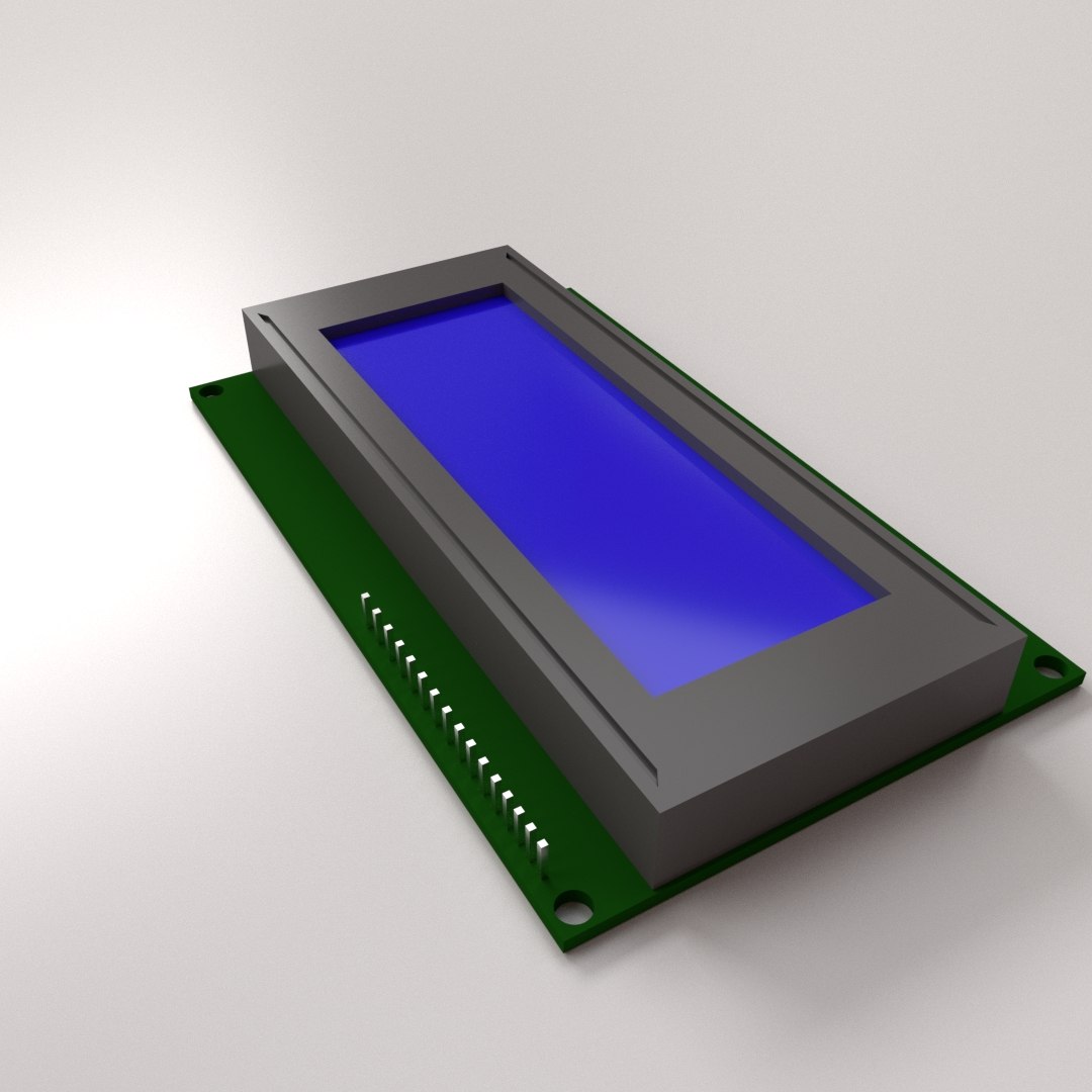 3D Model Lcd Module - TurboSquid 1210602