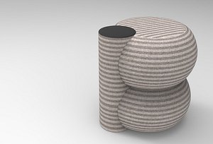 Use Pouf 3D model