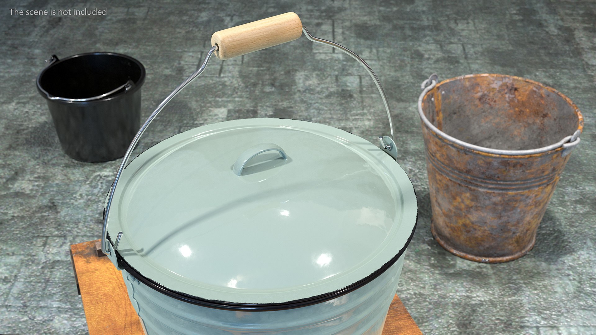 3D blue enamel bucket lid https://p.turbosquid.com/ts-thumb/YW/yPl93L/T0MBZGAk/blueenamelbucketwithlid5lmb3dmodel002/jpg/1603280999/1920x1080/fit_q87/29b71849ef4bab34f59ed75d53dc2c518e2cfa23/blueenamelbucketwithlid5lmb3dmodel002.jpg