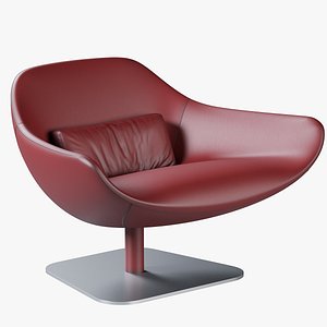 3D Meredith Swivel Armchair
