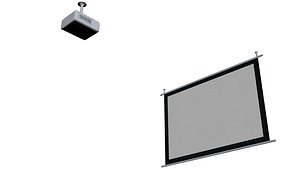 Projector and Screen Set