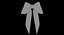 3D model red bow