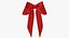3D model red bow